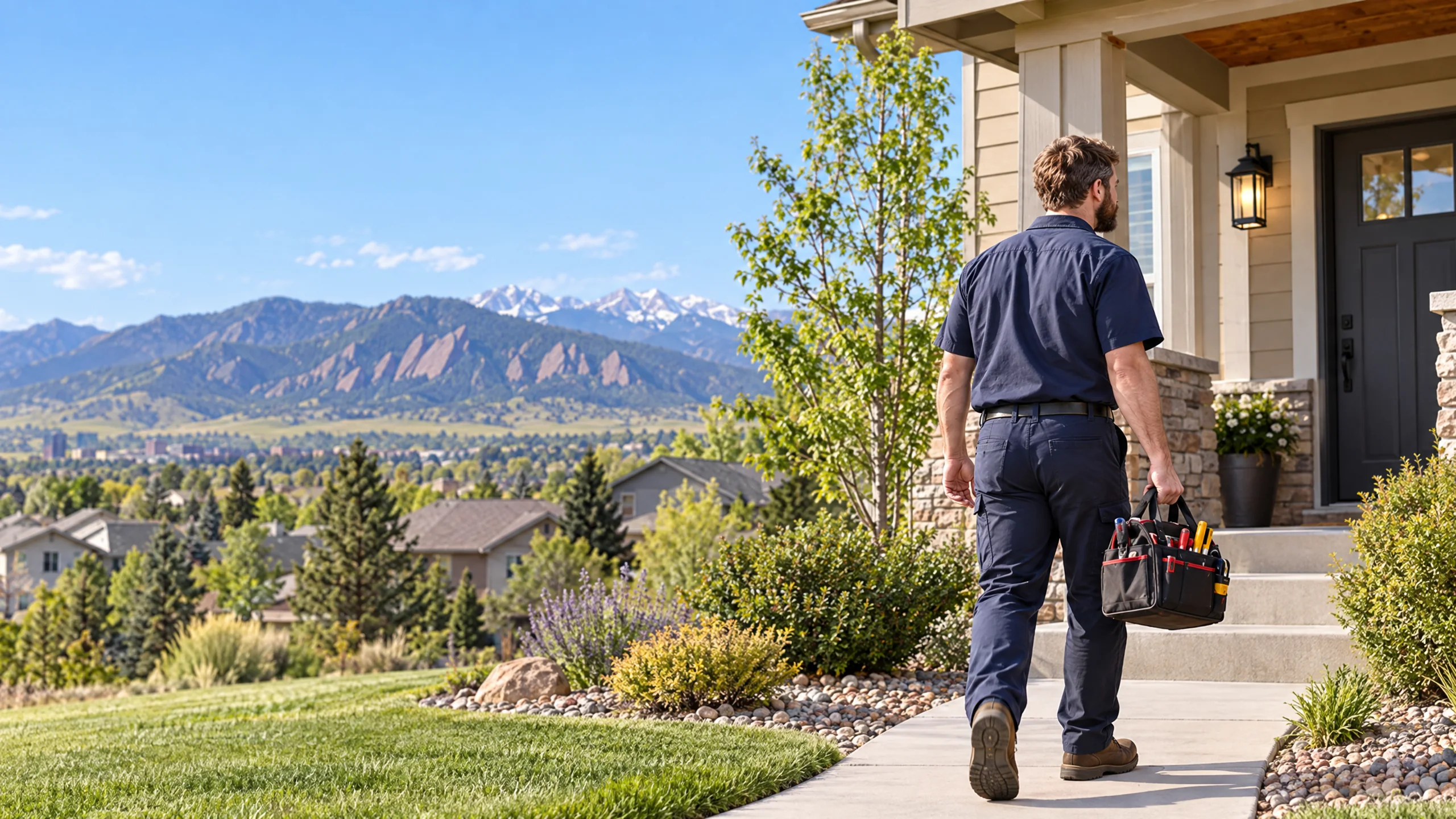 Colorado Front Range neighborhood near Denver